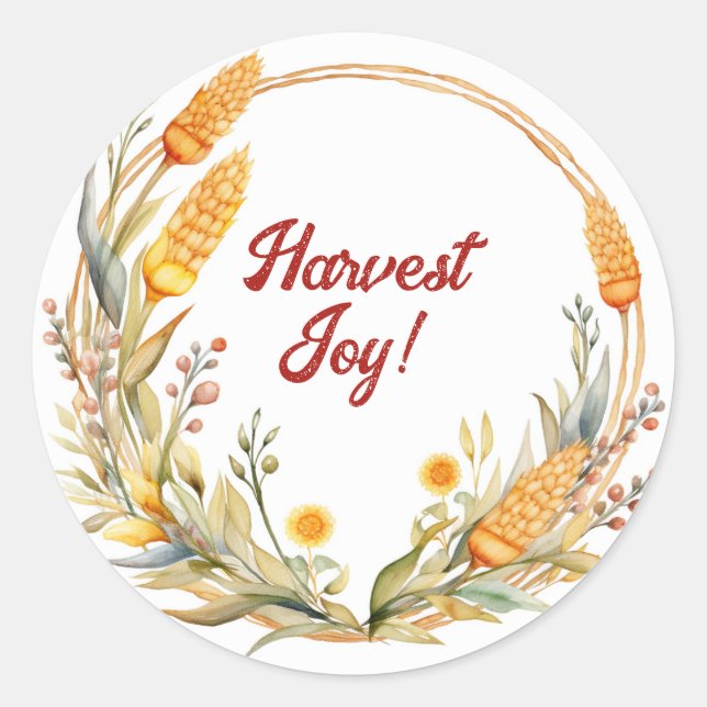 Pegatina Redonda Colección de Fiestas de Lughnasadh - Nordica de ép (Anverso)