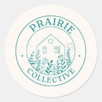 Colectivo Denton Prairie Round Stickert