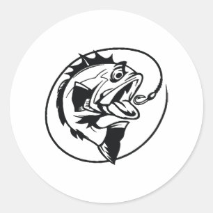 Pegatina Redonda Coliseo de pesca