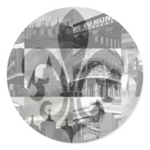Collage de Nueva Orleans [Pegatinas]