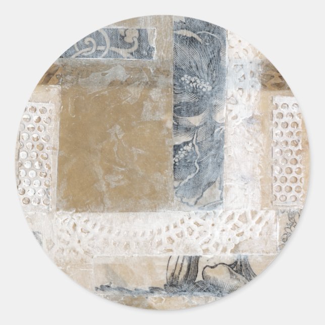 Pegatina Redonda Collage II