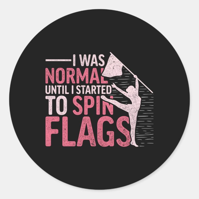 Pegatina Redonda Colorguard (Anverso)