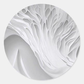 Pegatina Redonda Combo de miel blanco