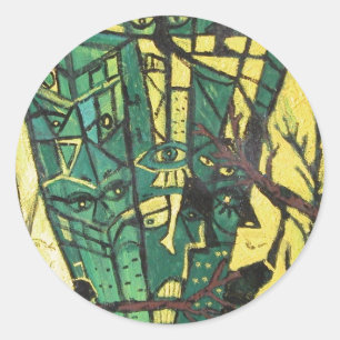 PEGATINA REDONDA COMIDAS FORESTALES