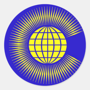 Pegatina Redonda Commonwealth