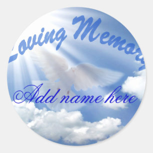 Pegatina Redonda Compasión más profunda_