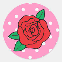 Compromiso con rosas rojas y puntos rojos romántic