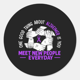 Pegatina Redonda Conciencia Apoyo a la demanda 3