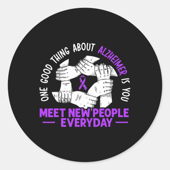 Pegatina Redonda Conciencia Apoyo a la demanda 3 (Anverso)