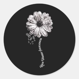 Pegatina Redonda Conciencia sobre enfermedades raras, Cinta de Boni