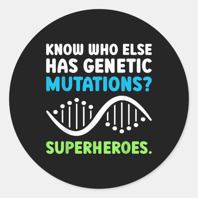 Pegatina Redonda Conciencia sobre enfermedades raras Orgullosa Rara (Anverso)