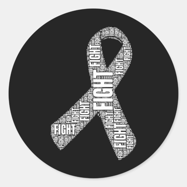 Pegatina Redonda Conciencia sobre la epilepsia Noviembre lucha cont (Anverso)