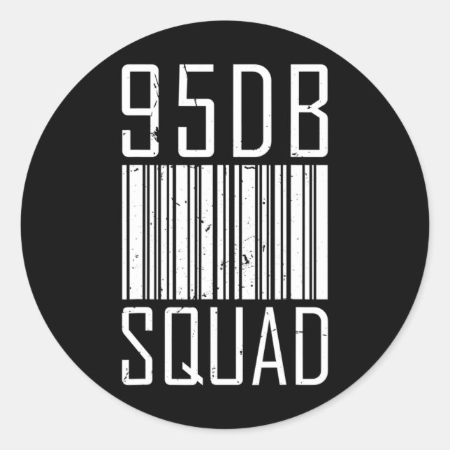 Pegatina Redonda Conciencia Y Gesto De Mano Asl Orgullo Sordo 2 (Anverso)