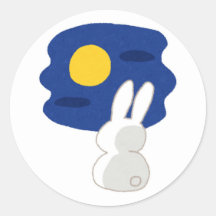 Conejito Lindo Bajo la Luna