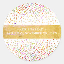 Confeti Arcoíris de PixDezines