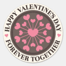 Conjunto de corazones para siempre juntos Valentin