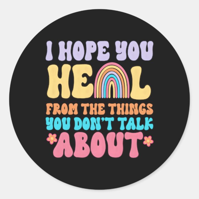 Pegatina Redonda Consejero de Orientación Escolar Consejero Conseje (Anverso)