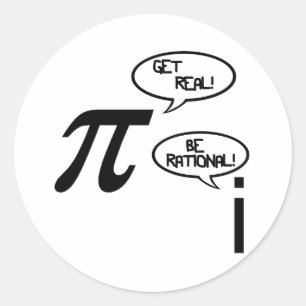 Pegatina Redonda Consiga real