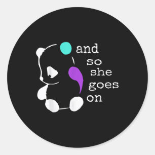 Pegatina Redonda Continúa: El obsequio de semicolón para prevenir e