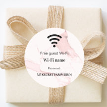 Contraseña pin de red wifi para clientes invitados