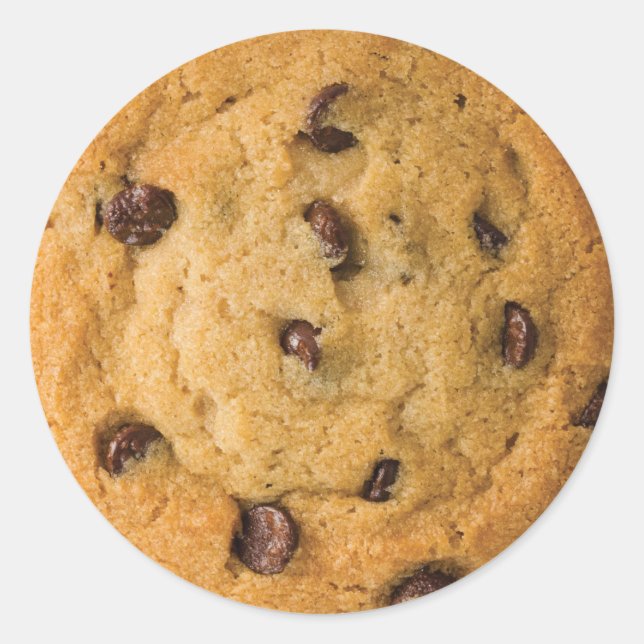Pegatina Redonda Cookie (Anverso)