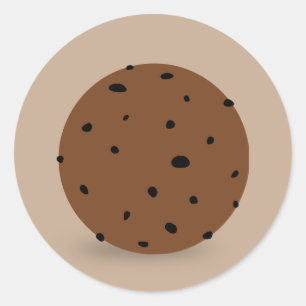 Pegatina Redonda Cookie