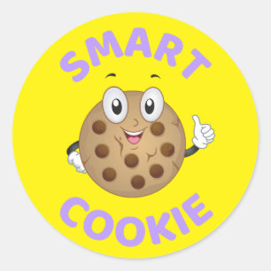 Pegatina Redonda Cookie inteligente