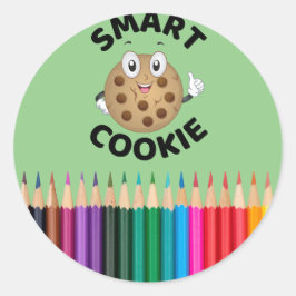 Pegatina Redonda Cookie inteligente