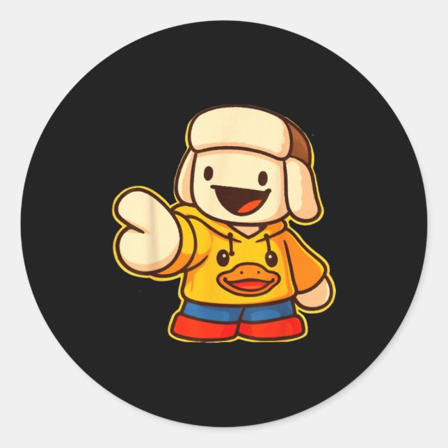 Pegatina Redonda Cool Kids Big H 2025  (Anverso)