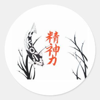 Pegatina Redonda Copia de EASYART PICS KOI 713