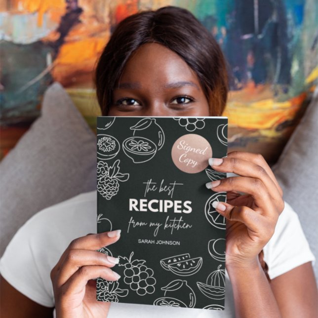 Pegatina Redonda Copia firmada de la foto del Relieve metalizado me (Signed copy stickers for your local bookstore.)