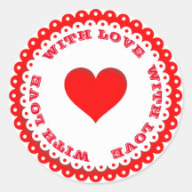Corazón rojo con amor Personalizado texto