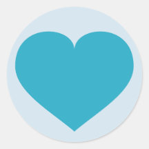 Corazón turquesa
