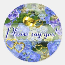 CORAZONES E HIDRANGEAS ~ Selladores de sobres # 3