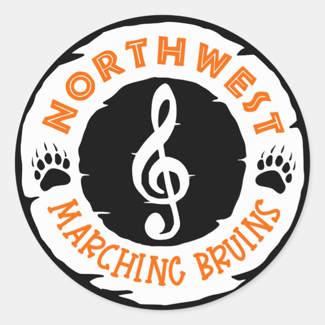 Pegatina Redonda correa (Anverso)