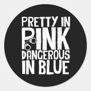 Pegatina Redonda Corrección de la línea delgada de color plateado