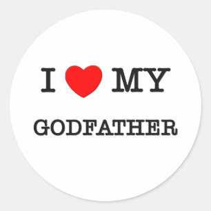 Pegatina Redonda Corro a mi PADRE DE DIOS