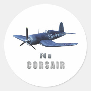 Pegatina Redonda Corsair