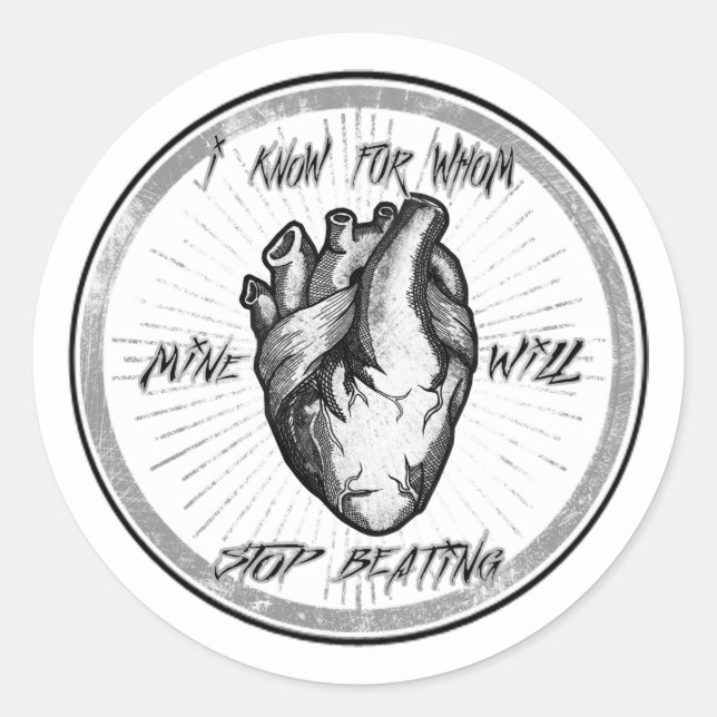 Pegatina Redonda Cortar Open V2 (Anverso)