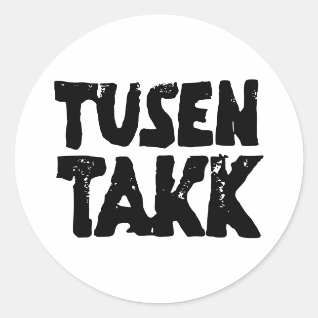 Pegatina Redonda Corte de lingotes en blanco y negro (Anverso)