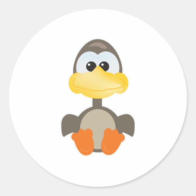 Pegatina Redonda Cosa de Goofkins (Anverso)