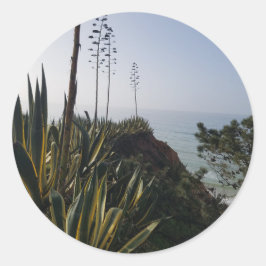 Pegatina Redonda Costa del Algarve