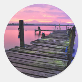 Pegatina Redonda Costa del Sol