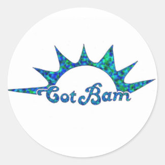 Pegatina Redonda CotBamOriginallulu