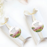 Country Wedding Pink Flower Meadow
