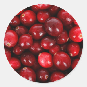 Pegatina Redonda Cranberries