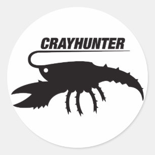 Pegatina Redonda Crayhunter