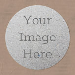 Pegatina Redonda Crea tu propia impresión de papel gris reciclado<br><div class="desc">Crea tu propio pegatina personalizado. Subir imágenes divertidas diseños frescos texto inspirador o incluso el logotipo de su empresa. Con esta herramienta de diseño fácil de usar es tan simple como eso hacer que tu imagen se pegue en la mente de alguien. Haga clic en "personalizar", simplemente puede cambiar el...</div>