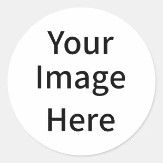 Pegatina Redonda Crea tu propia Personalizado tu imagen aquí