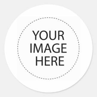 Pegatina Redonda Crear el propio